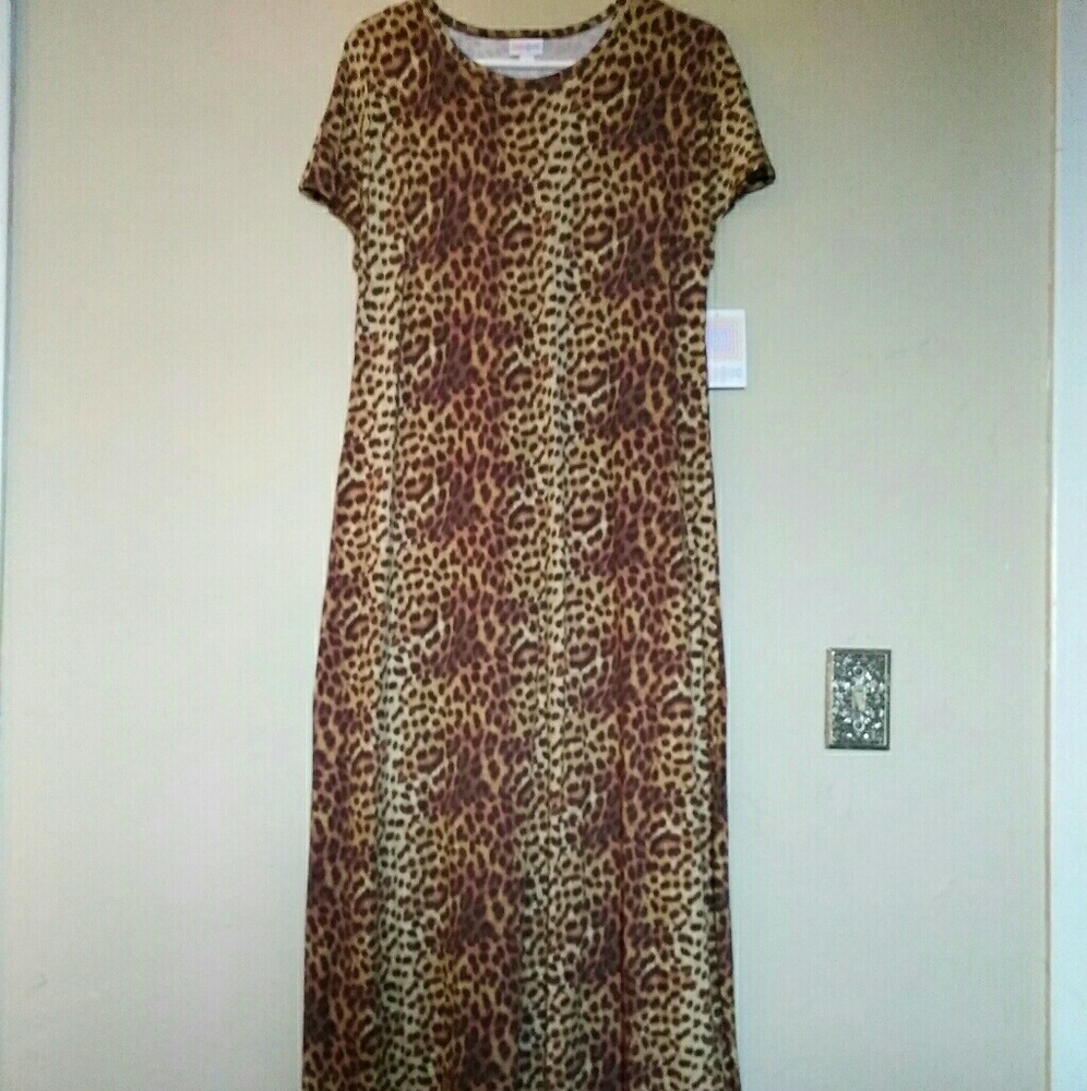 Lularoe Small Maria Leopard / Cheetah